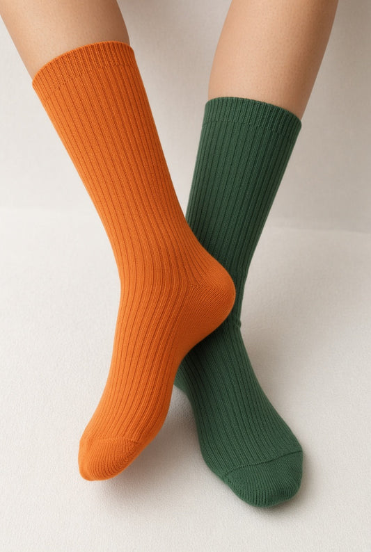 Color Matching 1 and 1 knee high socks