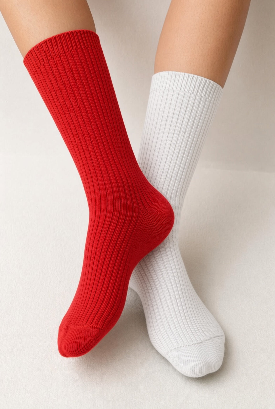 Color Matching 1 and 1 knee high socks