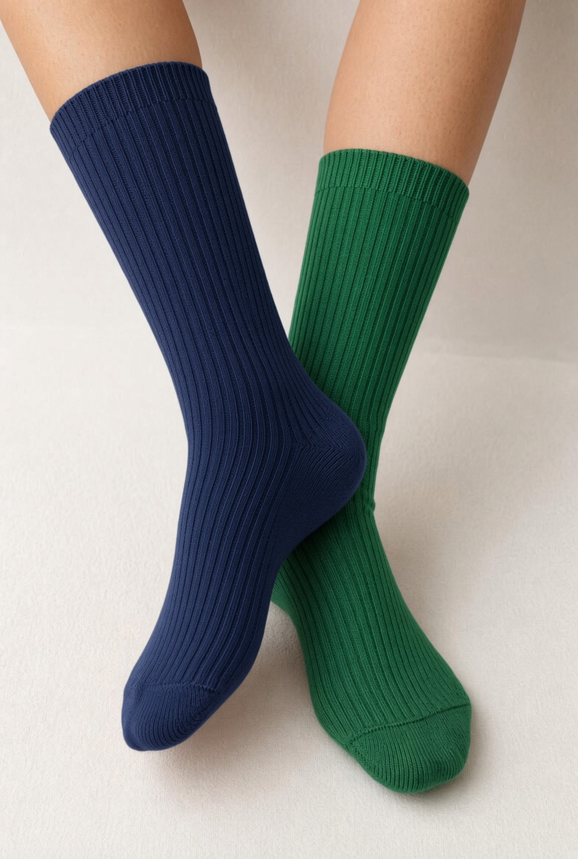 Color Matching 1 and 1 knee high socks