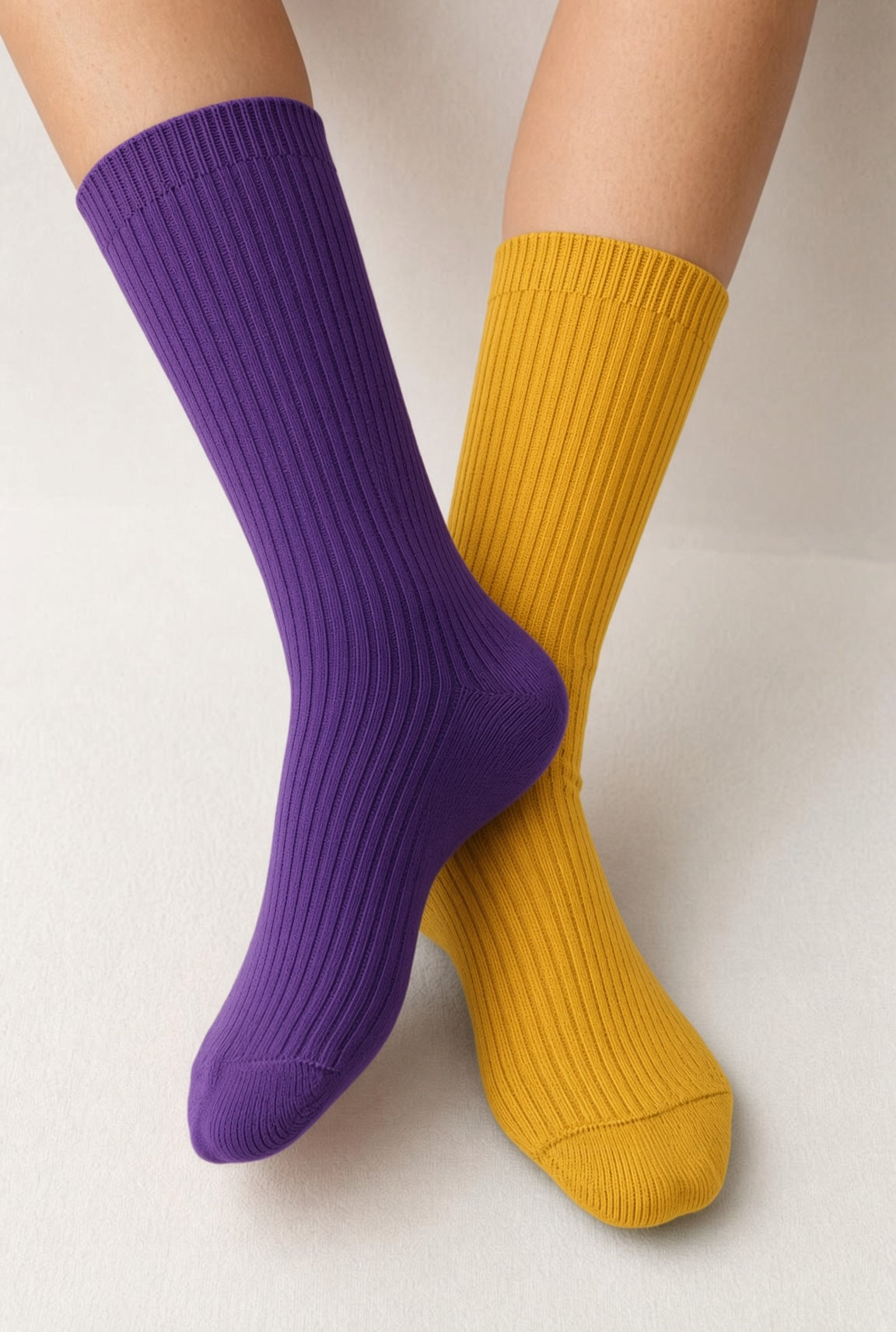 Color Matching 1 and 1 knee high socks